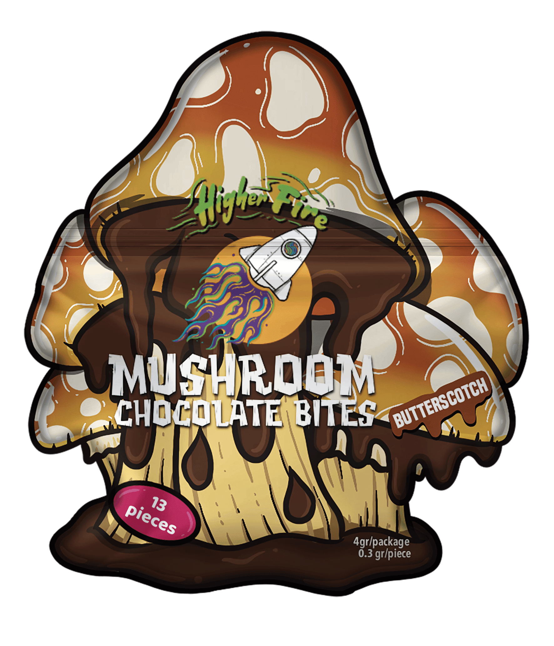 4g_Higher_Fire_Mushroom_Chocolate_Bites_10_Pieces_Butterscotch